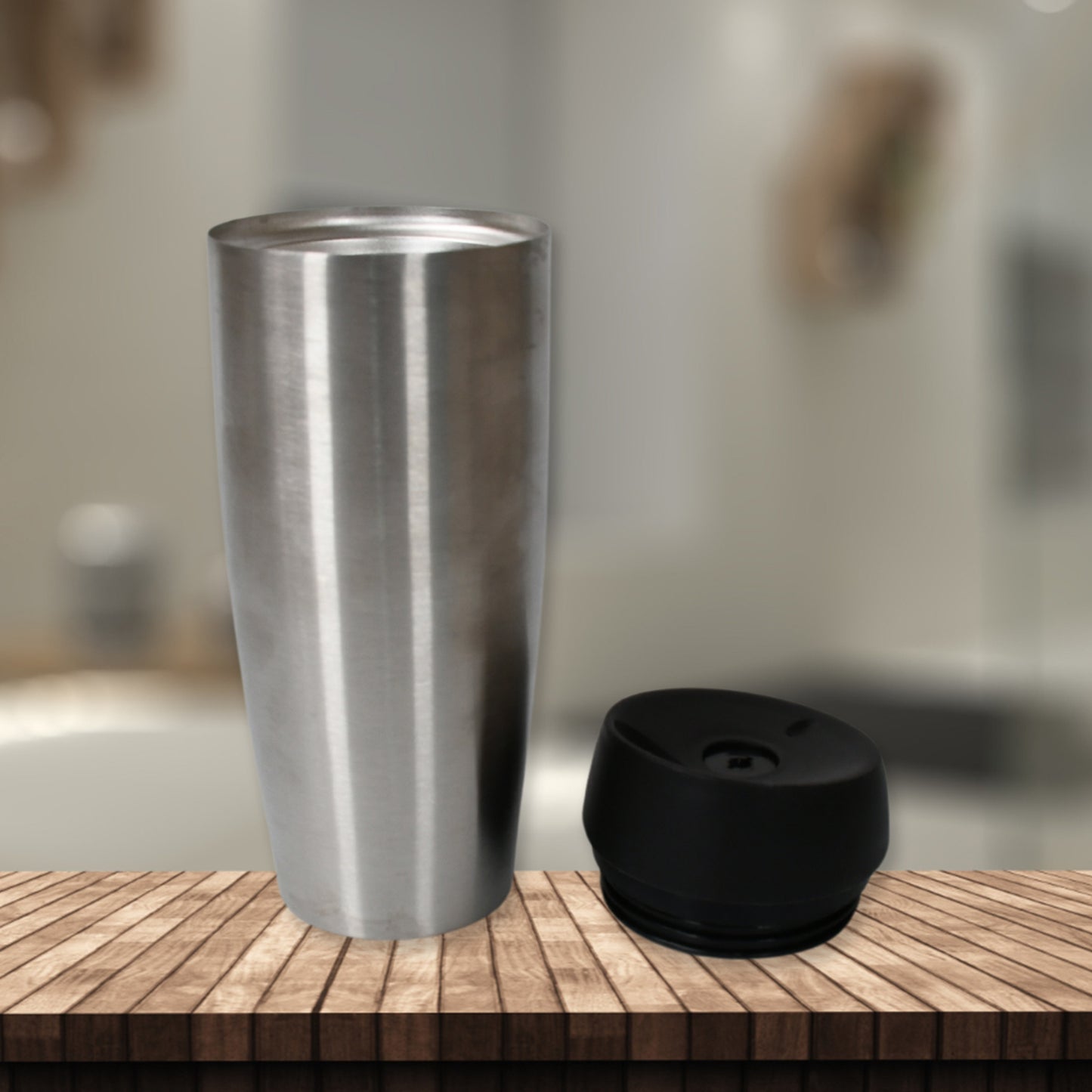 Stainless Steel Vacuum Insulated Coffee Cups Double Walled Travel Mug Car Coffee Mug With Leak Proof Lid Reusable Thermal Cup For Hot Cold Drinks Coffee Tea (850ml Approx)