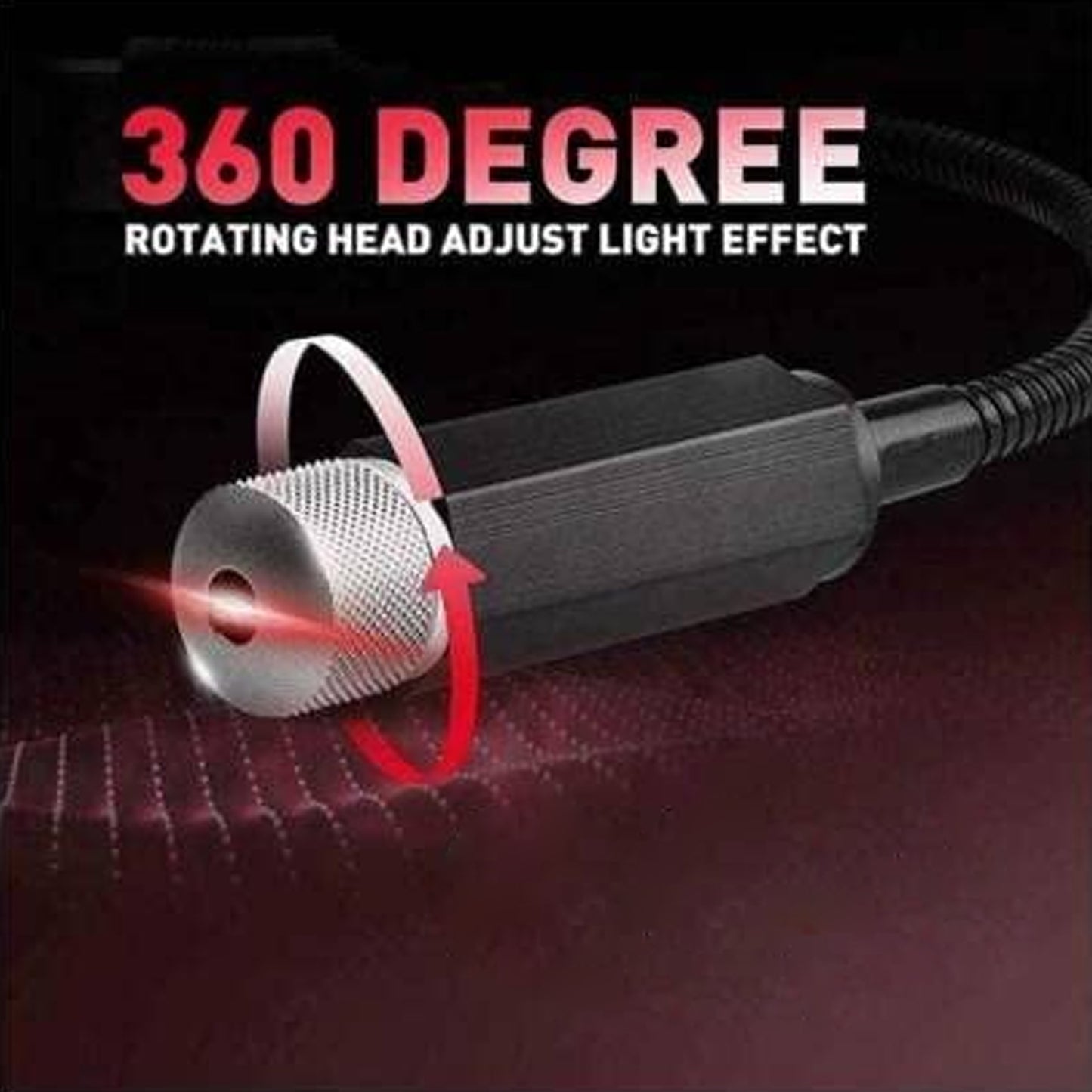 Usb Star Projector Night Light Adjustable Romantic Interior Car Lights For Bedroom Car Ceiling And Party Decoration