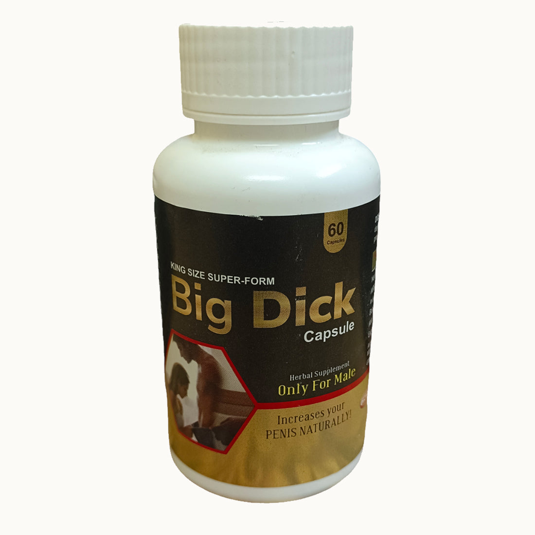Big Dick Capsule King Size Super From Herbal Supplement Only for Male Increases Your Penis Naturally 60 Capsule
