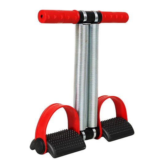 Premium Double Spring Tummy Trimmer Men and Women, Home for Abdominal, Belly Exercise Waist Trimmer, Tummy Twister (Red & Black)